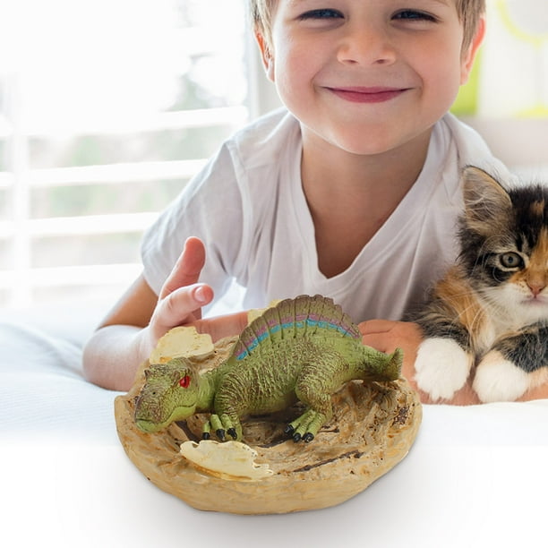 2pcs * Attractive Simulation hatches Dinosaur Cub Educational Model