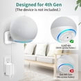 thumbnail image 3 of Soporte de pared metálico para Google Nest Mini Echo 4ª generación, 3 of 7