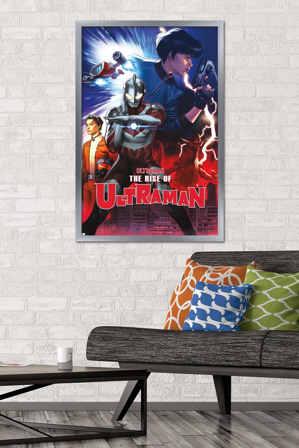 The Rise of Ultraman - Cover #2 by Jorge Molina Wall Poster, 22.375" x 34" Framed