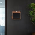 thumbnail image 2 of Wall Mount Wooden Suggestion Box with Lock Wood Comment Box with Chalkboard for Fundraiser Collection Suggestion Voting Ballot Restaurant Tips, 2 of 4