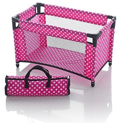 dolls cot with storage