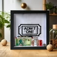 thumbnail image 2 of Personalized Travel Souvenir Storage Box - Modern Design, Photo Display - Wall Decoration for Couples, Adventure Memories & Home Decor, 2 of 4