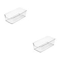 thumbnail image 1 of Guardoinrt Clear And Different Sizes Box Storage For Stylish And Sophisticated Look Long box S 2Set, 1 of 6