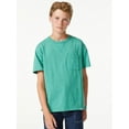 thumbnail image 6 of Free Assembly Boys 2-Pack Garment Washed Graphic T-Shirts, Sizes 4-18, 6 of 7