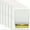 White, variant on 6-Pack Light Filtering Pleated Paper Window Shades, Temporary Room Darkening Portable Blinds with Clips, No-Tool Install, Cut-to-Size 35.59"W x 72"H for Home and Travel Use