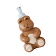 thumbnail image 4 of Botella dispensadora de jabón espumoso de gran capacidad con forma de oso, ideal para lavado facial, corporal, jabón de manos, chocolate, 4 of 12