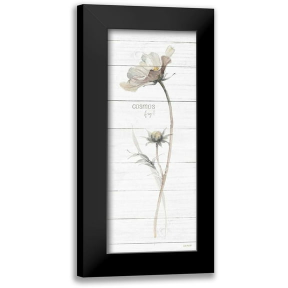 Audit, Lisa 8x14 Black Modern Framed Museum Art Print Titled - A Country Weekend VII Shiplap
