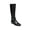 Black, variant on Womens REID Wide Calf Zipper Knee-High Boots