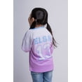 thumbnail image 3 of Disney Frozen Elsa Mesh Hockey Jersey Long Sleeve T-Shirt Toddler to Big Kid, 3 of 5