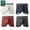 Assorted-A, variant on Men's Underwear Boxer Briefs,Classical Printed Boxer Briefs,Cooling Stretch Support Underwear for Men,M-XXL,4Pack