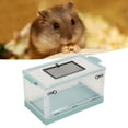 thumbnail image 4 of Large Transparent Hamster Tank Breathable with Pulley Design and Front Door for Golden Hamster Chipmunk Cole Duck, 4 of 7