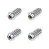 (4 Pack) MSA Spline Drive Tapered Lug Nut 1/2 inch Chrome 21188HT