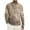 BB05-Light Brown, variant on Inglocry Men's Henley Shirt, Long Sleeve Button Down Tie Dye Soft Cotton Blend Thermal Pullover Top Dark Blue 2XL