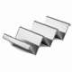 thumbnail image 3 of Stainless Steel Taco Holders, Set of 6 Trays for Stylish Serving, Each Rack Holds Up to 3 Tacos, 3 of 4