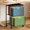 2 Large Drawers, variant on X-COSRACK 2-Drawer Rolling File Cart, Heavy-Duty 100 Lbs Metal Filing Cabinet with Wooden Top, Under Desk Printer Stand with Visual Mesh Drawers & Wheels, Home Office Organizer, Black