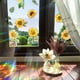 thumbnail image 1 of Adhesivos para ventanas, adhesivos para ventanas anticolisión para salvar a los pájaros de las colisiones de ventanas, adhesivos para ventanas de Flor, 1 of 8