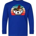 thumbnail image 3 of Inktastic Noodle Bowl Japanese Cute Ramen Kawaii Long Sleeve Youth T-Shirt, 3 of 5