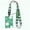 Green, variant on BE-TOOL Daisy ID Badge Card Holder with Neck Strap Lanyard for Bank Cards Money Keys Office School