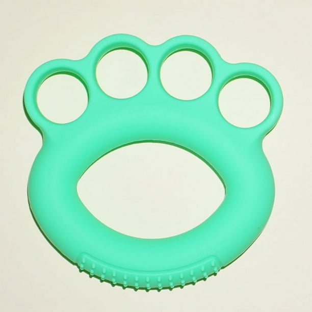 Anillo de agarre de cinco dedos para ejercicios de rehabilitación con agarre de silicona Dispositivo de entrenamiento de fitness para dedos para niños Anillo de agarre deportivo profesional