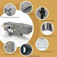 thumbnail image 5 of XGear 5th Wheel Cover RV Cover Easy Setup W Tire Covers Fits 26'-29', Grey, 5 of 7