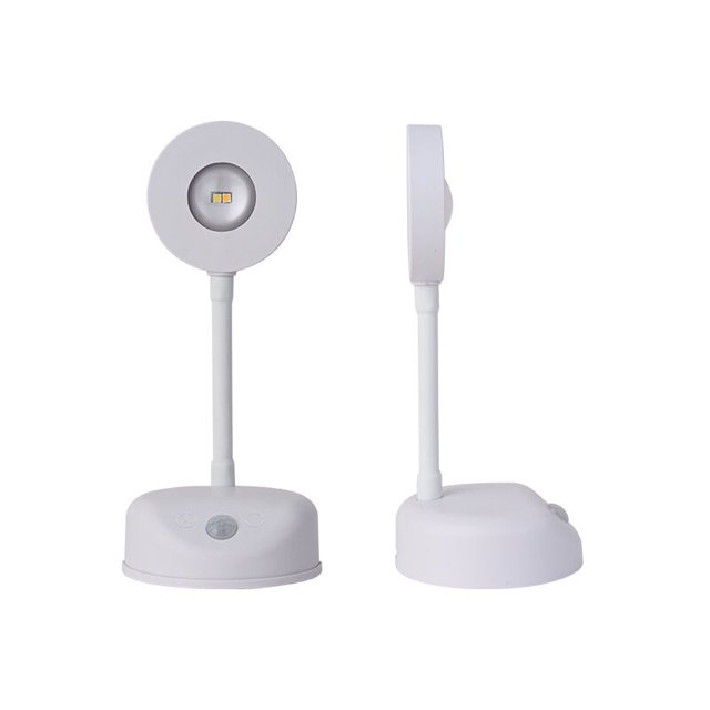 Lámpara de pared interior recargable sin cables, foco LED inteligente con sensor de cuerpo humano, luz de iluminación con control remoto