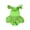 Green, variant on ZEHJUHAN Baby Newborn Solid Color Halloween Elf Bodysuit Sleeveless Lace Floral Bubble Romper Green,1-3M