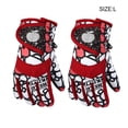 thumbnail image 2 of Yuarrent 2 piezas de guantes de nieve para niños, artículos deportivos antideslizantes, guantes gruesos para deportes de invierno a prueba de viento, Suministros térmicos rojo L Yuarrent HA059843-02B, 2 of 6