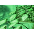 thumbnail image 1 of Ahgly Company Indoor Rectangle Patterned Green Area Rugs, 2' x 4', 1 of 6