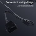 thumbnail image 4 of PC Computer Case Fan PWM 4 Pin Silent 12cm CPU Cooler Cooling Fan 12V DC, 4 of 9