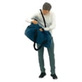 thumbnail image 1 of Minifigura de diorama a escala 1/64, escenario de tren y carretera, decoración de escritorio, accesorios y suministros look bolso hombre blanco, 1 of 7