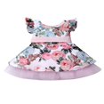 thumbnail image 1 of Bébé bébé Filles Dentelle Fleur Princesse Fête Robe de Concours, 1 of 6