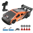 thumbnail image 4 of CAR 2.4GHz Control Remoto Drift Car 1:24 30 km/h Alta Velocidad Controlado Remoto Vehículo 4WD Con Luces Delanteras Luces Inferiores Luces de Ala Trasera Ruedas, 4 of 7