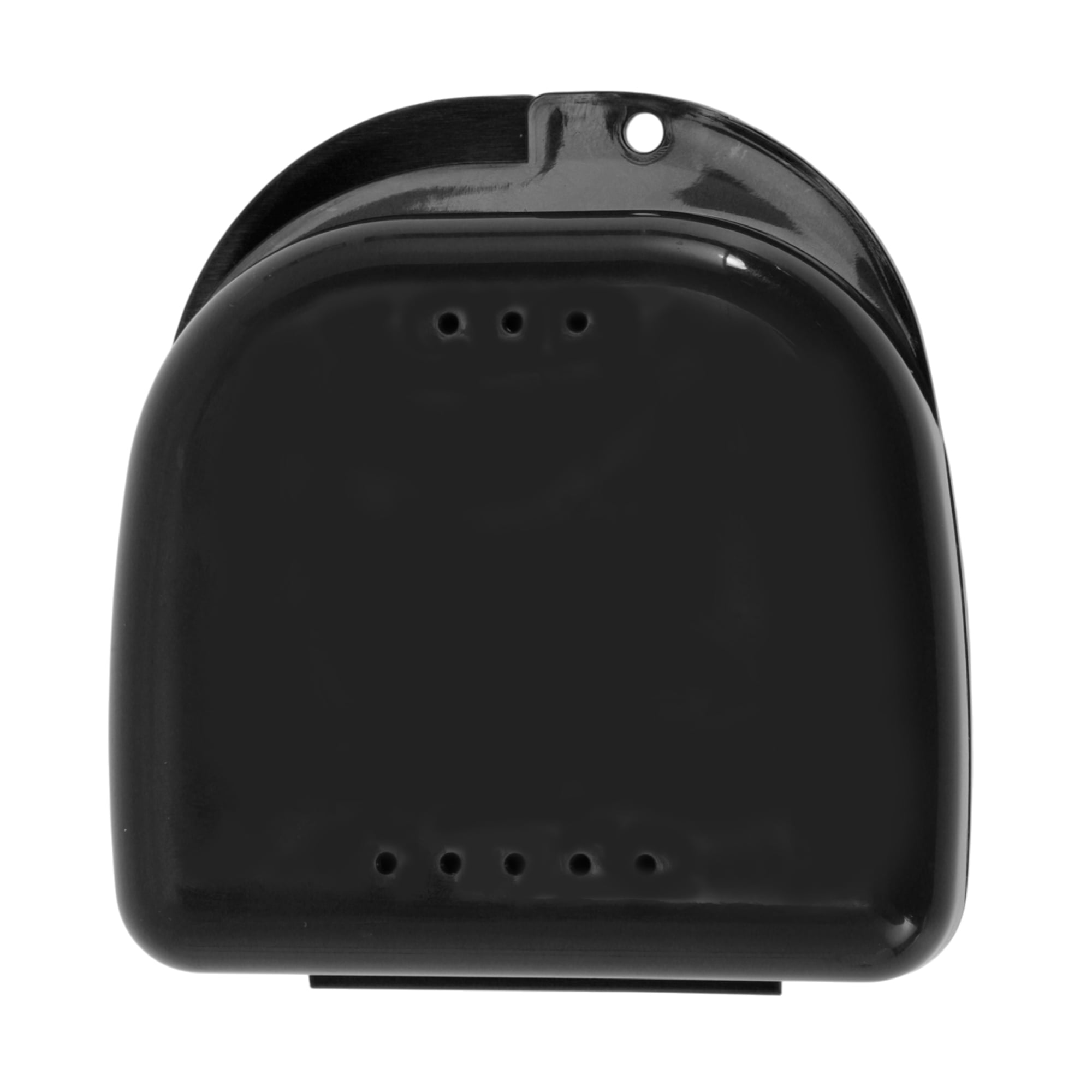 Unique Bargains Compact Braces Box with Vent Holes 1 Pc Black