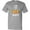 Athletic Heather, variant on Inktastic Lab Life is Ruff Yellow Labrador T-Shirt