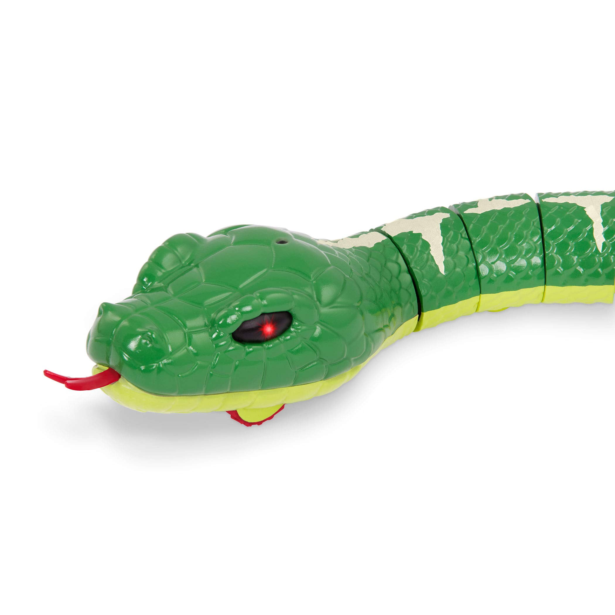Terra by Battat Remote Control Emerald Tree Boa Snake, realistic moving electronic toy with transmitter, ages 6+