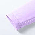 thumbnail image 6 of Girls Boys UPF 50+ Sun Hoodie Shirts with Mask and Brim Long Sleeve UV Protection Ice Silk Zip Sunscreen Clothes Purple 13-14 Years, 6 of 8
