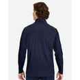 thumbnail image 3 of Devon & Jones DG410 Men's CrownLux Performance Windsor Welded Quarter-Zip Pullover-Navy-L, 3 of 6