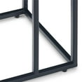 thumbnail image 3 of Home Square 2-Piece Industrial 18 " Metal Tray Top C Side Table Set in Black, 3 of 10