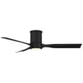 thumbnail image 6 of Casa Vieja 56" Keel Indoor Outdoor Ceiling Fan 3 Blade LED Light Remote Control Matte Black Finish Bedroom Hugger Damp Rated, 6 of 12