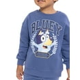 thumbnail image 2 of Bluey Toddler Girls Graphic Sweatshirt and Joggers Set, 2-Piece, Sizes 12M-5T, 2 of 8