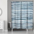 thumbnail image 2 of Creative Products Rough Watercolor Lines 4 71x74 Shower Curtain, 2 of 2