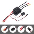 thumbnail image 1 of Controlador De Velocidad Electrónico 45A, Motor Sin Escobillas RC ESC T Plug 5.85V 3A BEC Salida Con Ventilador De Refrigeración Para Camión De Recorrido Corto 1/10, 1 of 7