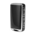 thumbnail image 1 of Funda de llave de coche de TPU de silicona negra con borde plateado única para Mazda 2/3/5/6/7/8 M2 M3 M5 M6 M7 M8 CX3 CX4 CX5 CX7 CX84 botones control remoto, 1 of 6