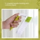 thumbnail image 2 of Cepillos de limpieza resistentes con cerdas rígidas, cepillo de limpieza para ducha, baño, alfombras, cocina y bañera(Amarillo y verde)(1 pieza), 2 of 5