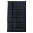 thumbnail image 2 of 4X High Quality 18V 2.5W Polycrystalline Stored Energy Power Solar Panel Module System Solar Cells Charger,4 x Solar Panel,black, 2 of 4
