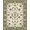 Green Beige, Pattern 11, variant on Design&I 8'x10' Washable Area Rug Boho Vintage Trellis Faded Motifs Bathroom Distressed Scroll for King Size Bedroom, Under Bed, Sleek Flatweave Pet Friendly