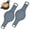 Gray, variant on Silicone Bread Sling for Dutch Oven, Non Stick Reusable Bread Mat, 2PCS Sourdough Sling for Breads Making Accessories & Sourdough Gifts,Reusable Breads Baking Mat with Long Handles,22.4