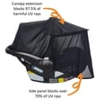 thumbnail image 3 of Extensión de parasol para silla de auto liuliuby con protección UV, 3 of 6