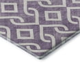 thumbnail image 4 of Addison Rugs Mayfield Washable Transitional Geometric Purple Rectangle Rug, 2'6" x 3'10", 4 of 6