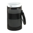thumbnail image 2 of Rubbermaid Commercial FGS55ETBKPL 51 gal. Classics Perforated Steel Open Top Receptacle - Black, 2 of 2